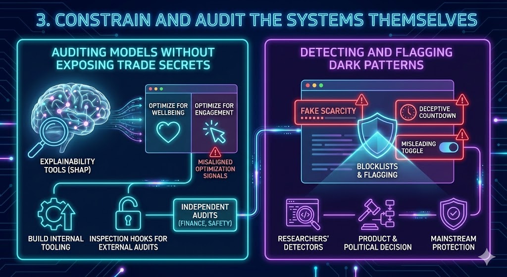Constrain and Audit the Systems